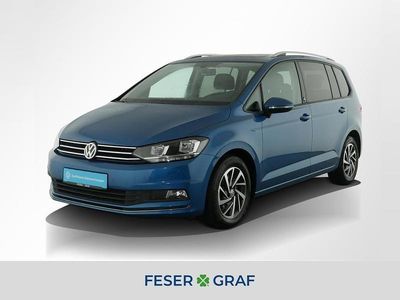 Gebraucht VW Touran Sound 150 PS (110 kW) 2017 Caribbean blue metallic Van / Kleinbus