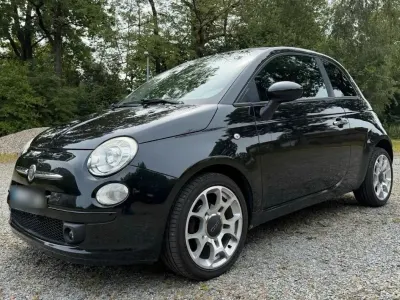 Gebraucht Fiat 500 69 PS (50 kW) 2010 Schwarz Kleinwagen