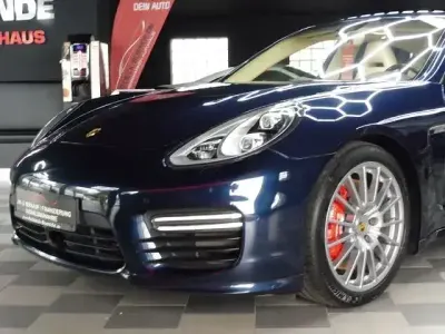 Gebraucht Porsche Panamera GTS 441 PS (324 kW) 2013 Blau Kleinwagen