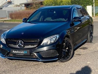 Gebraucht Mercedes C220 AMG line 170 PS (125 kW) 2017 Schwarz Kombi