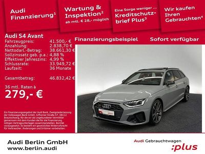 Gebraucht Audi S4 Ambiente 341 PS (250 kW) 2022 Individuallackierungen audi exclusive Kombi