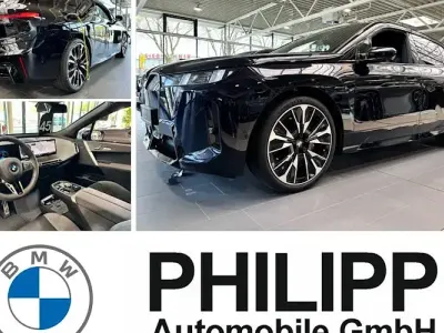 Ny BMW iX Shadowline 300 kW (408 HK) 2026 Sort SUV