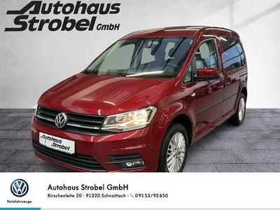 Gebraucht VW Caddy Trendline 131 PS (96 kW) 2020 Fortanarot metallic Van / Kleinbus
