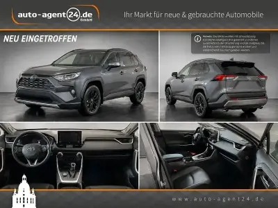 Gebraucht Toyota RAV4 Hybrid Lounge 222 PS (163 kW) 2019 Grey metallic SUV