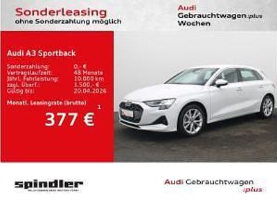 Gebraucht Audi A3 Advanced Plus 150 PS (110 kW) 2025 Weiß (gletscherweiß metallic) Limousine