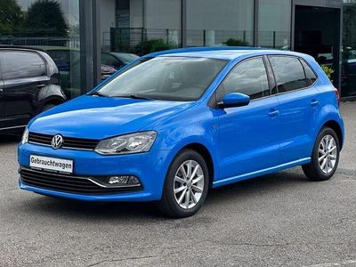 Blau Gebraucht 2015 VW Polo LOUNGE Kleinwagen | 11.980 € (Fairer Preis)