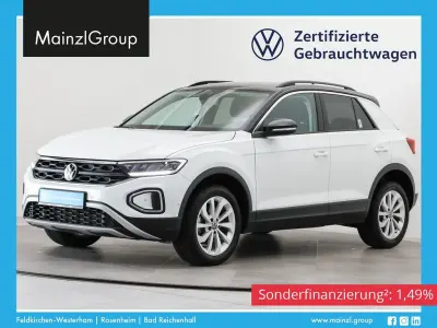 Gebraucht VW T-Roc Life 150 PS (110 kW) 2025 Pure white/schwarz SUV