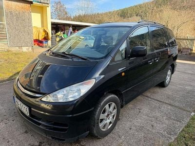 Gebraucht Toyota Previa Executive 156 PS (114 kW) 2002 Blau Van / Kleinbus