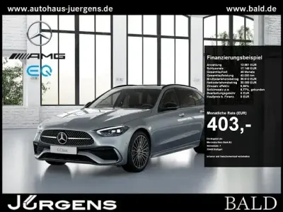 Gebraucht Mercedes C220 AMG 200 PS (147 kW) 2022 Silber metalliclack hightechsilber Kombi