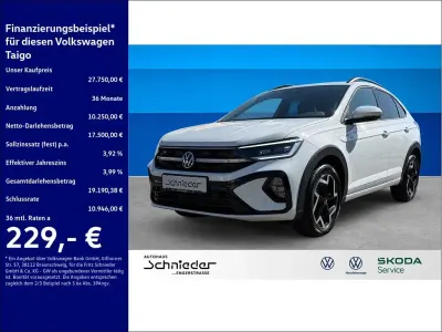 Gebraucht VW Taigo IQ Drive 150 PS (110 kW) 2025 Weiss SUV