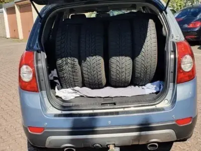 Gebraucht Chevrolet Captiva 2012 Grau SUV