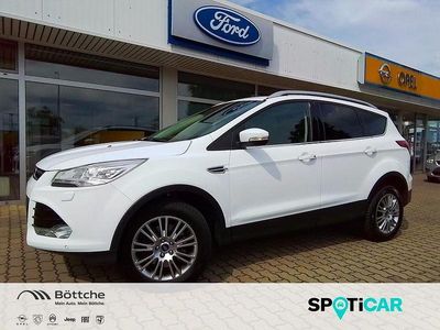 Gebraucht Ford Kuga Titanium 140 PS (102 kW) 2013 Frostweiß SUV
