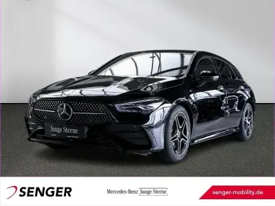Brugt Mercedes CLA200 Shooting Brake AMG 163 HK (119 kW) 2025 Sort Stationcar