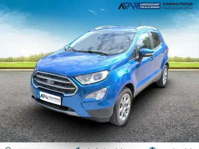 Gebraucht Ford Ecosport Titanium 125 PS (91 kW) 2018 Saphirblau metallic (metallic) SUV