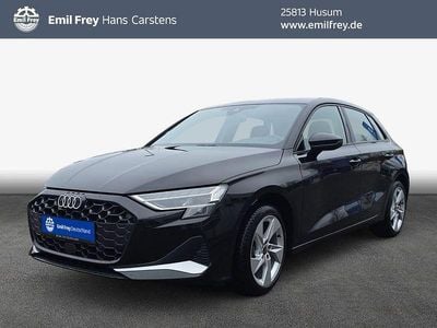 Mythosschwarz metallic Gebraucht 2025 Audi A3 Advanced Plus Limousine | 26.980 € (Superpreis)