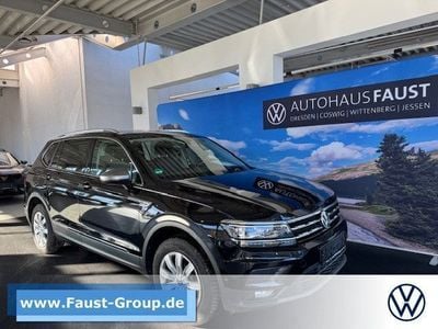 Gebraucht VW Tiguan Allspace Comfortline 200 PS (147 kW) 2021 Schwarz perleffekt SUV