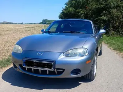 Gebraucht Mazda MX5 110 PS (80 kW) 2002 Grau Cabrio