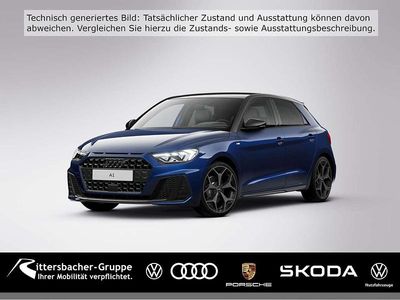 Neu Audi A1 S-Line 116 PS (85 kW) 2025 Navarrablau metallic Limousine