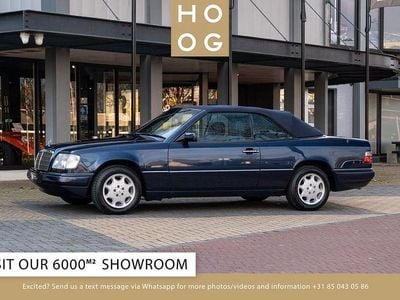 Gebraucht Mercedes E200 136 PS (100 kW) 1995 Blau Cabrio