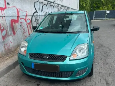 Gebraucht Ford Fiesta 60 PS (44 kW) 2007 Grün Kleinwagen