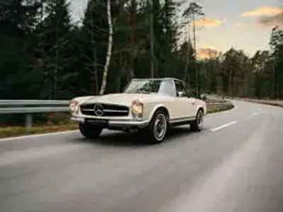 Gebraucht Mercedes SL280 170 PS (125 kW) 1968 Weiß Cabrio
