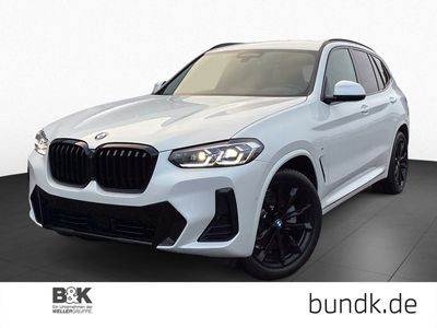 gebraucht BMW X3 X3xDrive20d M Sportpaket AHK DAP Laser PA HUD Bluetooth Navi Vollleder Klima Ak