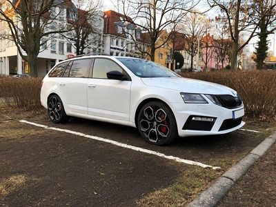 Gebraucht Skoda Octavia RS 245 PS (180 kW) 2017 Weiß Kombi