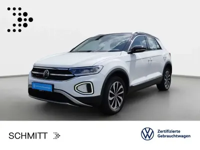 Gebraucht VW T-Roc Style 150 PS (110 kW) 2023 Pure white/schwarz SUV