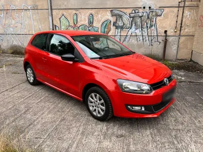 Gebraucht VW Polo Style 60 PS (44 kW) 2011 Orange Kleinwagen