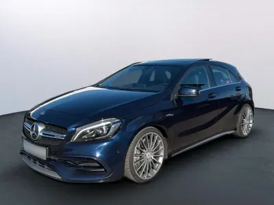Gebraucht Mercedes A45 AMG AMG 381 PS (280 kW) 2017 Blau Kleinwagen