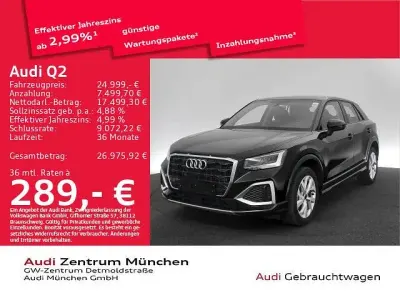 Usata Audi Q2 Advanced Plus 150 CV (110 kW) 2023 Nero SUV