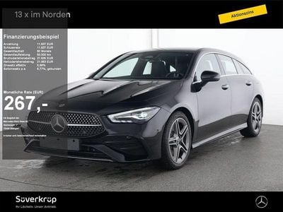 Schwarz Gebraucht 2024 Mercedes CLA200 Shooting Brake AMG Kombi | 33.820 € (Fairer Preis)