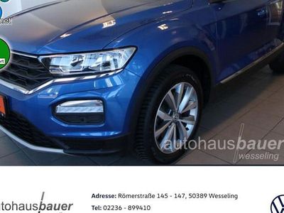 Second-hand VW T-Roc Style 116 CP (85 kW) 2018 Albastru SUV