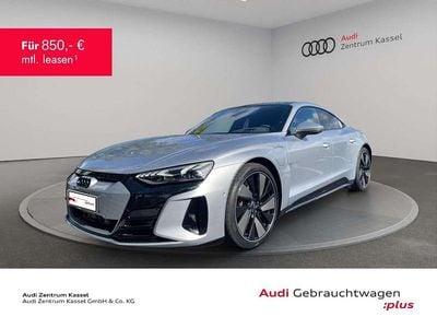 Florettsilber metallic Gebraucht 2023 Audi e-tron GT quattro Sport Limousine | 63.990 € (Fairer Preis)