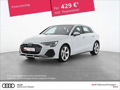 Gebraucht Audi A3 S-Line 150 PS (110 kW) 2024 Gletscherweiß metallic Limousine