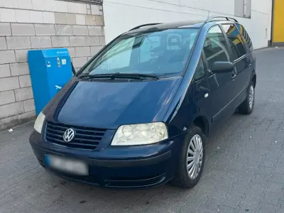 Gebraucht VW Sharan 131 PS (96 kW) 2003 Blau Van / Kleinbus
