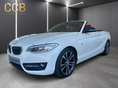 Gebraucht BMW 220 Sport Line 190 PS (139 kW) 2015 Weiß Cabrio