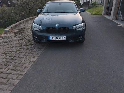 Usata BMW 116 Urban Line 136 CV (100 kW) 2013 Blu Utilitaria