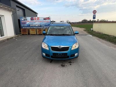 Gebraucht Skoda Roomster Style 105 PS (77 kW) 2008 Blau Van / Kleinbus