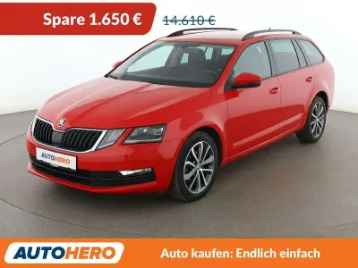 Gebraucht Skoda Octavia Soleil 116 PS (85 kW) 2019 Rot Kombi