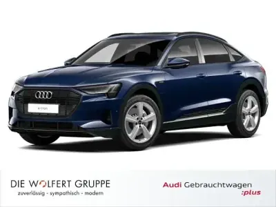Gebraucht Audi e-tron Sportback Advanced Plus 300 kW (408 PS) 2022 Navarrablau metallic SUV