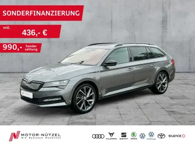 Gebraucht Skoda Superb SportLine 218 PS (160 kW) 2024 Graphitegrau metallic Kombi