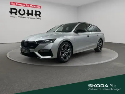 Brugt Skoda Octavia RS 200 HK (147 kW) 2023 Sølv Stationcar