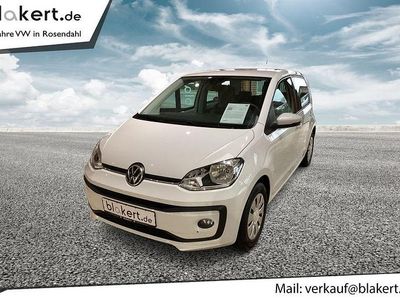 Weiß Gebraucht 2021 VW up! move up! Kleinwagen | 11.990 € (Etwas zu teuer)