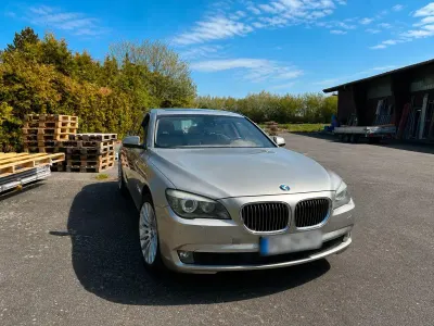 Brugt BMW 750L Executive 408 HK (300 kW) 2010 Sølv Sedan