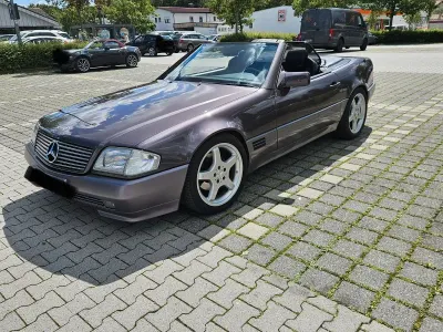 Occasion Mercedes SL300 190 ch (139 kW) 1991 Violet Cabriolet