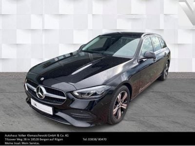 Obsidianschwarz metalliclack Gebraucht 2022 Mercedes C200 Avantgarde Kombi | 34.900 € (Fairer Preis)