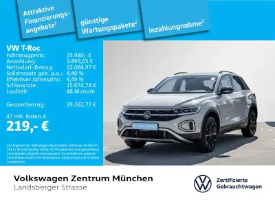 Gebraucht VW T-Roc IQ Drive 150 PS (110 kW) 2023 Grau SUV