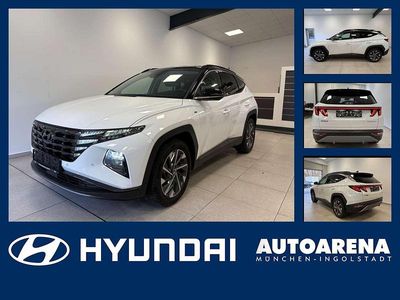 Gebraucht Hyundai Tucson Trend 150 PS (110 kW) 2022 Polar white / phantom black / SUV