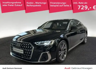 Gebraucht Audi A8 Ambiente 286 PS (210 kW) 2023 Mythosschwarz metallic Limousine
